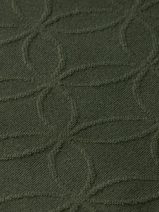 Jacquard terry hoodie