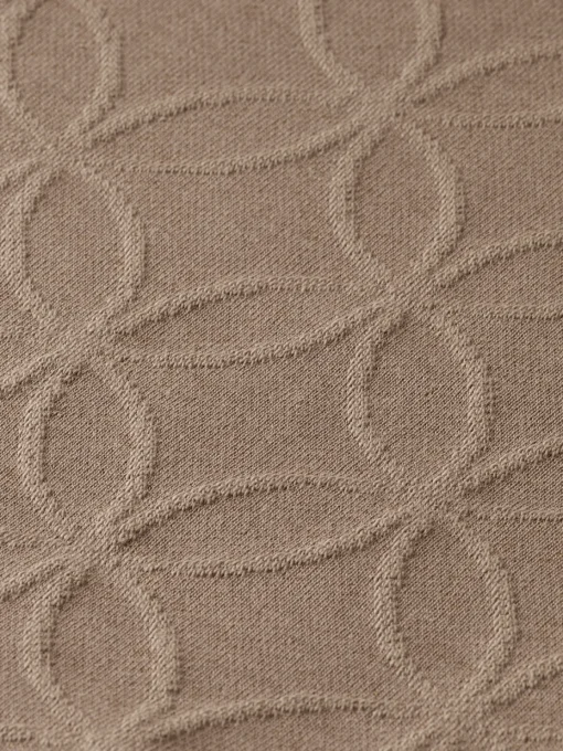 Jacquard terry hoodie