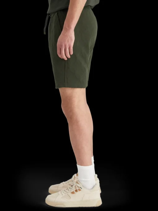 Jacquard terry sweatshorts