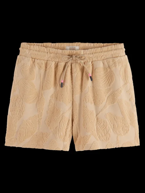 JACQUARD TOWELING SHORTS