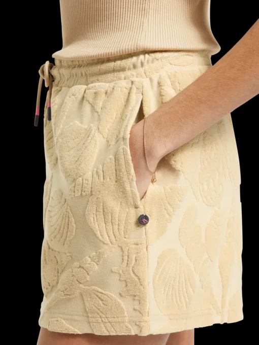 JACQUARD TOWELING SHORTS
