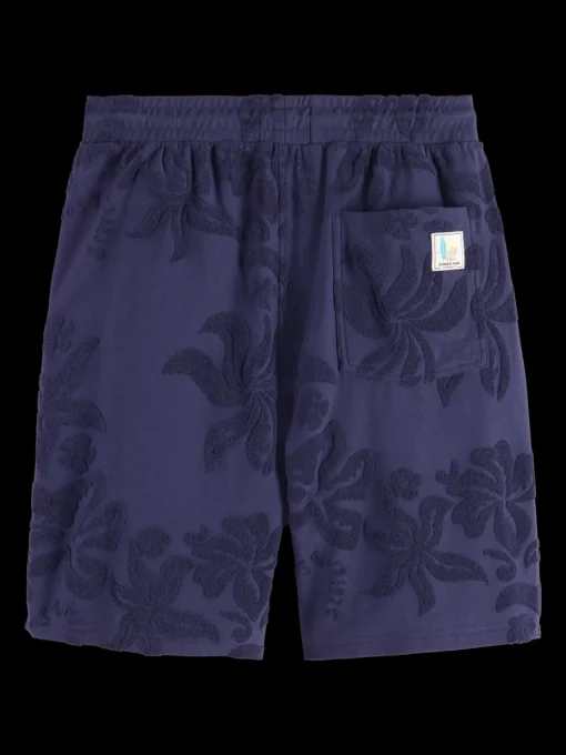 Jacquard towelling shorts