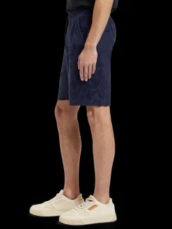 Jacquard towelling shorts