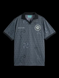JOE JONAS X SCOTCH SODA ALL OVER PRINT FOOTBALL JERSEY