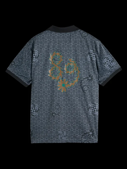JOE JONAS X SCOTCH SODA ALL OVER PRINT FOOTBALL JERSEY