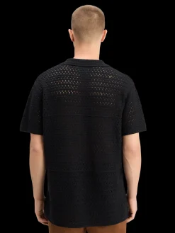 JOE JONAS X SCOTCH SODA CROCHET POLO SHORT SLEEVE