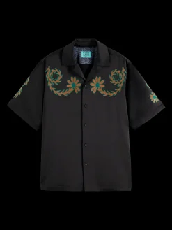 JOE JONAS X SCOTCH SODA EMBROIDERY SATEEN S/S SHIRT