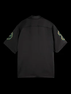JOE JONAS X SCOTCH SODA EMBROIDERY SATEEN S/S SHIRT
