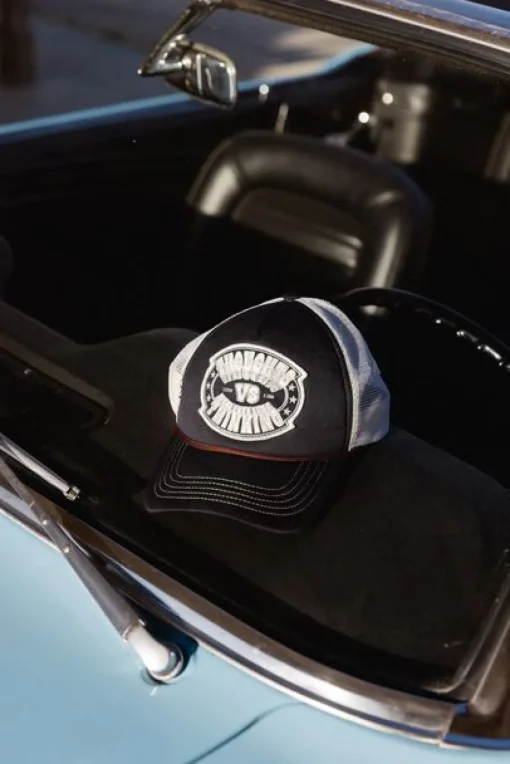 JOE JONAS X SCOTCH SODA EMBROIDERED ARTWORK TRUCKER CAP