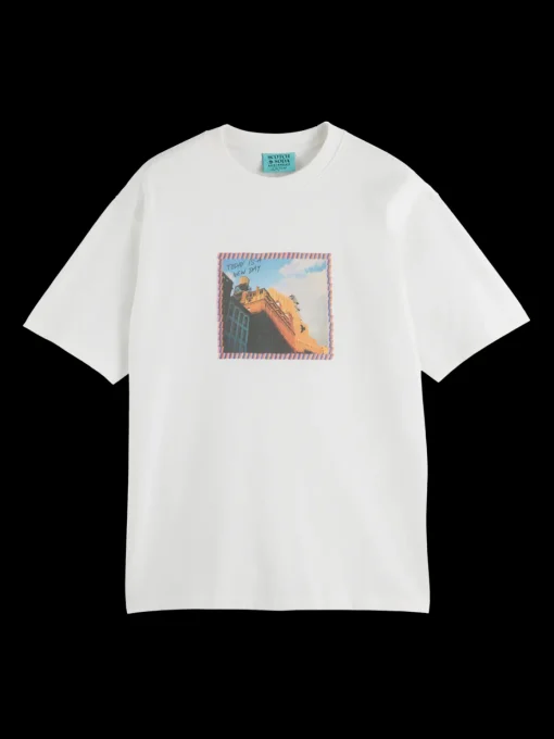 JOE JONAS X SCOTCH  SODA PHOTO PRINT T-SHIRT