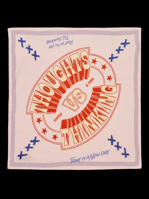 JOE JONAS X SCOTCH SODA PRINTED BANDANA