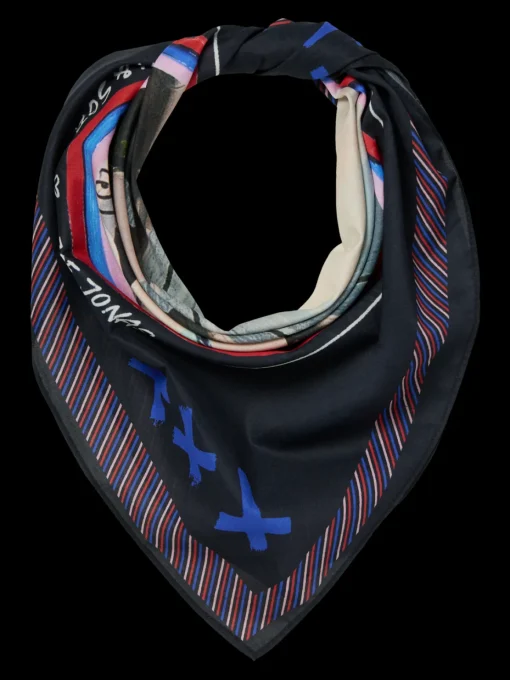 JOE JONAS X SCOTCH SODA PRINTED BANDANA