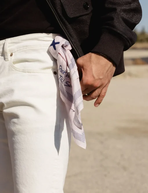 JOE JONAS X SCOTCH SODA PRINTED BANDANA