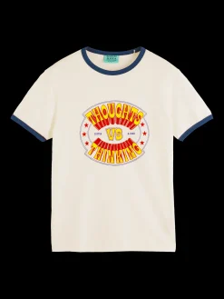 JOE JONAS X SCOTCH  SODA RINGER T-SHIRT