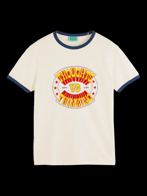 JOE JONAS X SCOTCH  SODA RINGER T-SHIRT