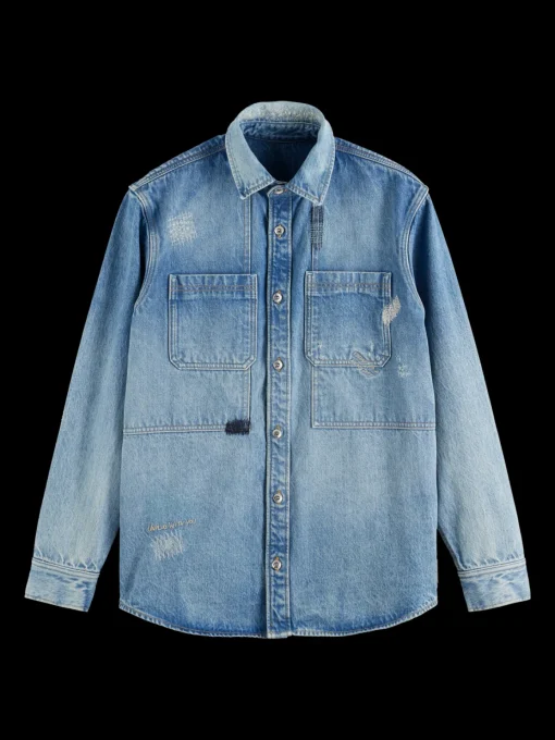 JOE JONAS X SCOTCH SODA REGULAR FIT SHIRT - NOTES FROM JOE