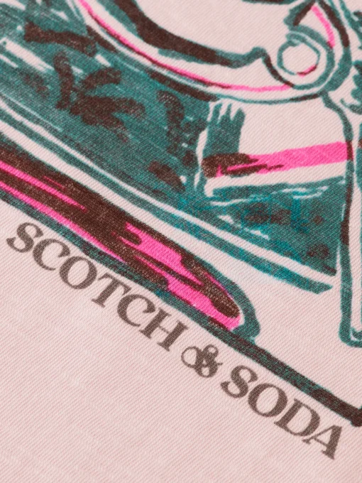 JOE JONAS X SCOTCH  SODA RINGER T-SHIRT