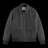 JOE JONAS X SCOTCH SODA SUEDE TUXEDO BLOUSON