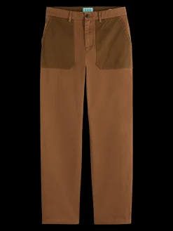 JOE JONAS X SCOTCH SODA STRAIGHT FIT TWILL CHINO