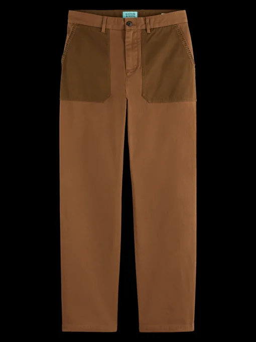 JOE JONAS X SCOTCH SODA STRAIGHT FIT TWILL CHINO