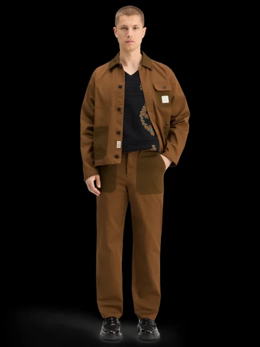 JOE JONAS X SCOTCH SODA STRAIGHT FIT TWILL CHINO