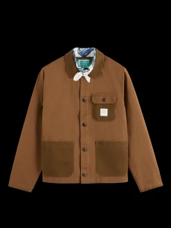 JOE JONAS X SCOTCH SODA TWILL WORKER JACKET