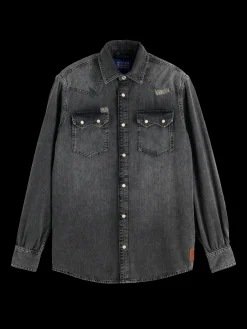 JOE JONAS X SCOTCH SODA WESTERN SHIRT - VINTAGE BLACK