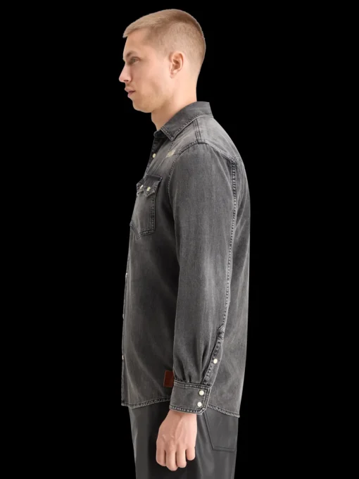 JOE JONAS X SCOTCH SODA WESTERN SHIRT - VINTAGE BLACK