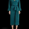 KIMONO MIDI DRESS