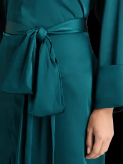 KIMONO MIDI DRESS