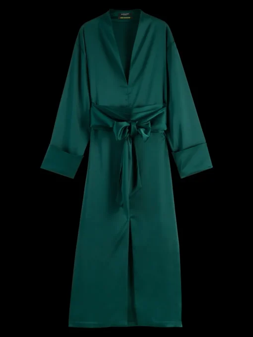 KIMONO MIDI DRESS