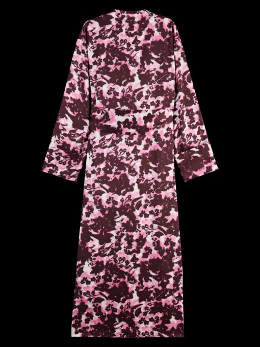 KIMONO MIDI DRESS