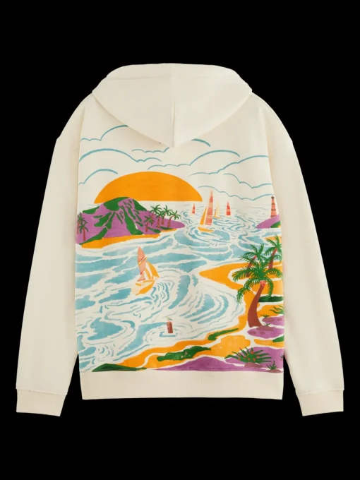 Landscape artwork hoodie