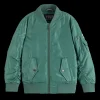 LIGHT WEIGHT PADDED OVERSIZED BOMBER JACKET