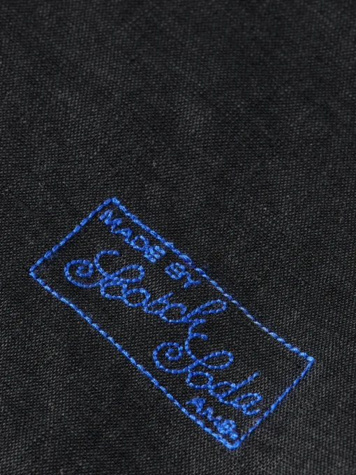 Linen shirt with roll-up
