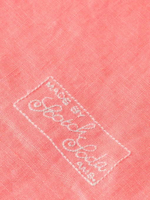 Linen shirt with roll-up