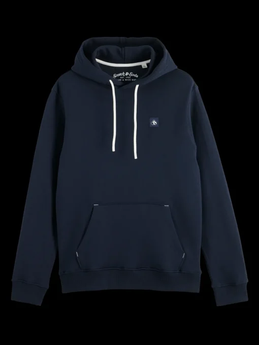 logo badge hoodie