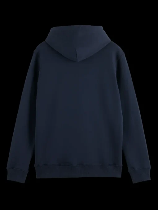 logo badge hoodie