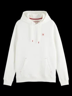 logo badge hoodie