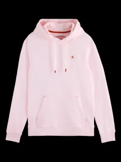 logo badge hoodie