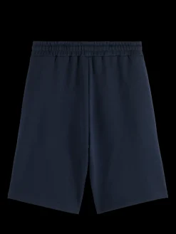 logo badge sweat short