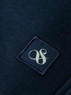 logo badge sweat short