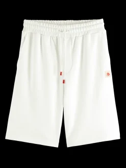 logo badge sweat short