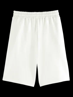 logo badge sweat short