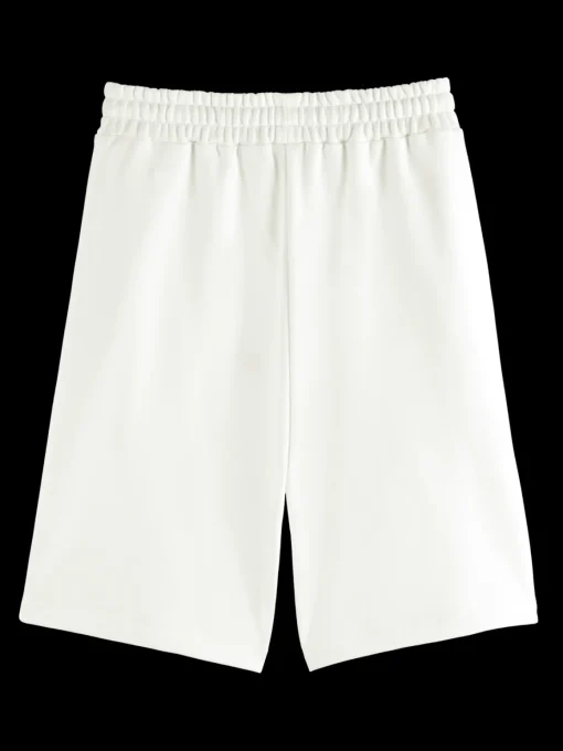 logo badge sweat short