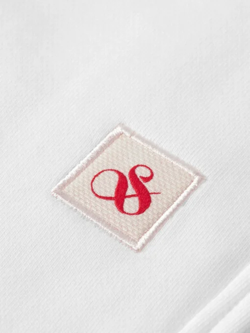 logo badge sweat short