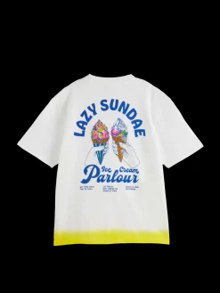 LOOSE FIT DIP DYE T-SHIRT