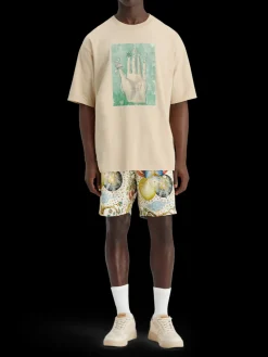 LOOSE FIT EMBASSY OF THE FREE MIND ARTWORK T-SHIRT