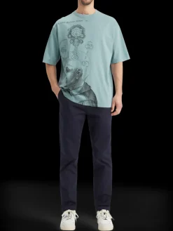 LOOSE FIT EMBASSY OF THE FREE MIND ARTWORK T-SHIRT