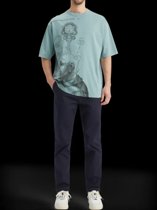 LOOSE FIT EMBASSY OF THE FREE MIND ARTWORK T-SHIRT